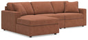 3 Pc. Sectional With Laf Corner Chaise