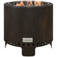 Metal Wood-burning Smokeless Fire Pit, Black