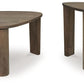 Reidport - Grayish Brown - Accent Cocktail Table Set (Set of 2)