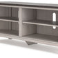 Dorrinson - Two-tone - Medium Corner TV Stand