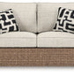 Beachcroft - Beige - Loveseat With Cushion