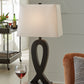 Markellton - Black - Poly Table Lamp (Set of 2)