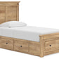 Makidern - Panel Storage Bed