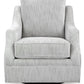 Gubbins - Swivel Accent Chair - Gray