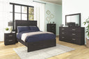 5 Pc. Bed, Dresser, Mirror, Chest
