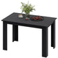 47" Dining Table Seats 4-6 - Black