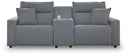 3 Pc. Power Reclining Sectional With Console