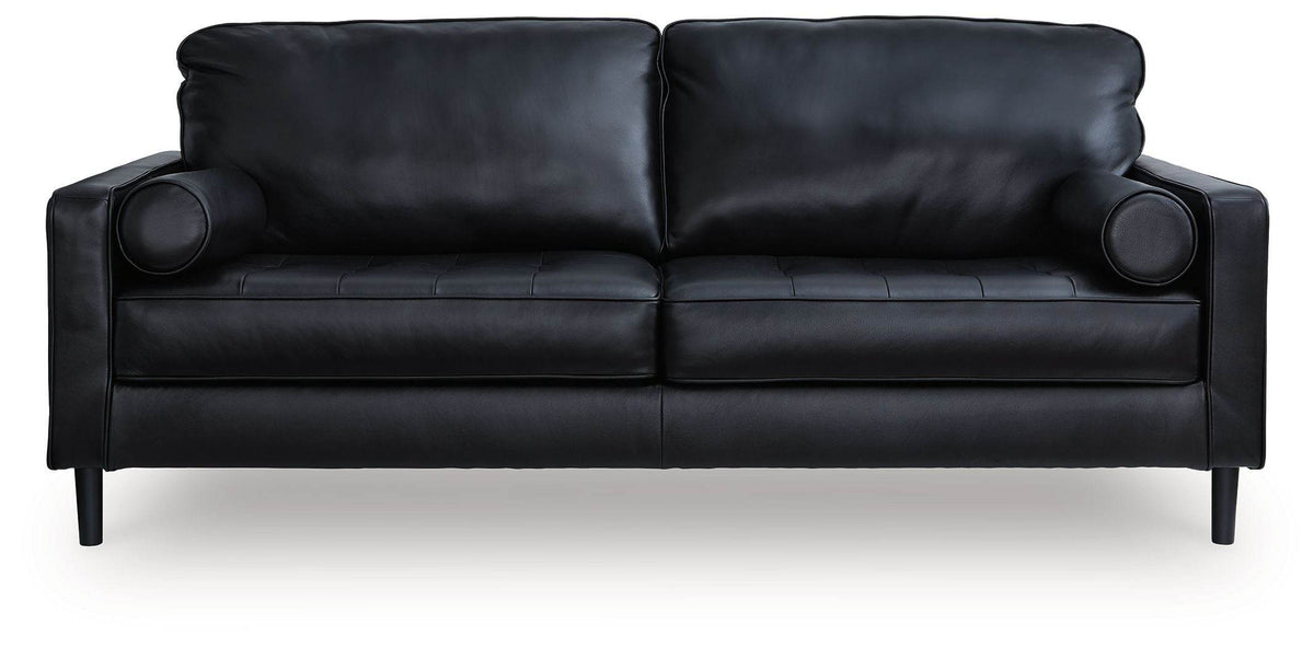 Bryceview - Sofa - Leather Match - Onyx