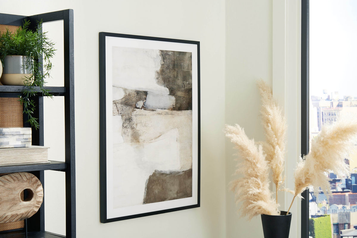 Aldricton - Brown / White - Wall Art - Forward Furniture