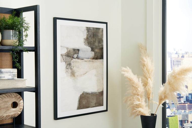Aldricton - Brown / White - Wall Art - Forward Furniture