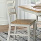 Purlaney - Antique White / Natural - Dining Room Side Chair (Set of 2)