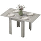 55" Extendable Dining Table for 4-6 - Grey