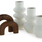 Carterworth - White / Brown - Accessory Set (Set of 5)