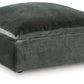Carriage View - Jade - Oversized Accent Ottoman