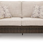 Monterey Point - Loveseat With Cushion - Dark Brown