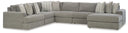 6 Pc. Right Arm Facing Corner Chaise Sectional