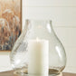 Adalisen - Clear / Brown - Candle Holder