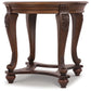 Norcastle - Dark Brown - Round End Table