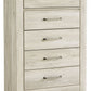 Bellaby - Whitewash - Five Drawer Chest