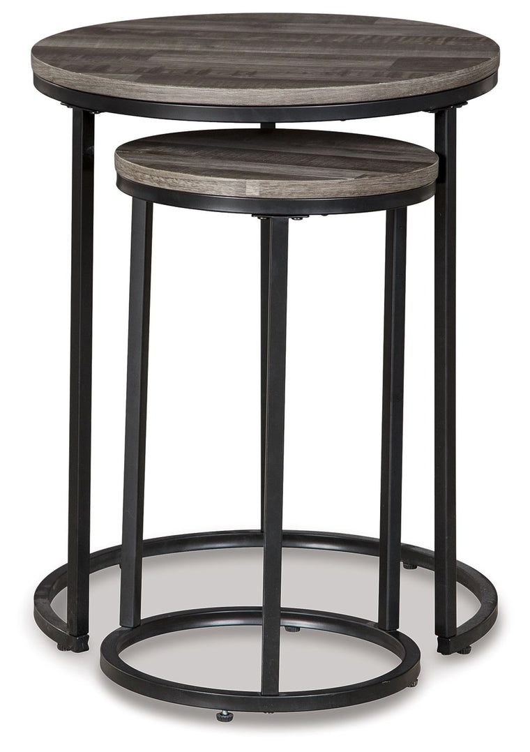 Briarsboro - Accent Table Set (Set of 2) - Black / Gray