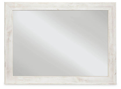 Paxberry - Whitewash - Bedroom Accent Mirror - Forward Furniture