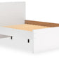 Onita - White - Queen Panel Platform Bed