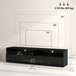 LED TV Stand for TVs up to 75" with Drawers - Gloss Black
