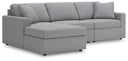 3 Pc. Sectional With Laf Corner Chaise