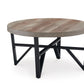 Deanlee - Grayish Brown / Black - Occasional Table Set (Set of 3)