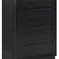 Londer - Black - Five Drawer Chest