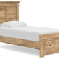 Makidern - Panel Storage Bed
