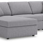 Modmax - L-Shaped Sectional - Granite