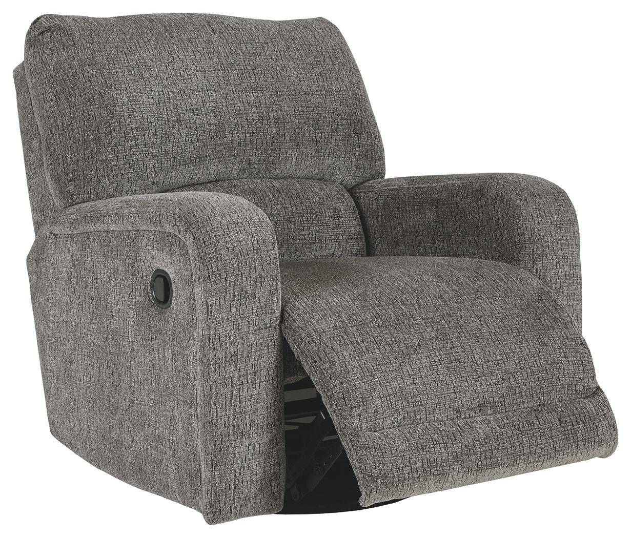 Wittlich - Dark Gray - Swivel Glider Recliner