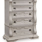 Bruchandi - Five Drawer Chest - Antique White