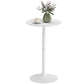 Round High-Top Bar Table for 2 - White