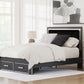 Zuraleus - Upholstered Panel Platform Storage Bed