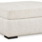 Chessington - Ivory - Oversized Accent Ottoman