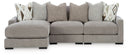 3 Pc. Left Arm Facing Corner Chaise Sectional