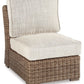 Beachcroft - Armless Chair w/Cushion - Beige