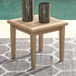 Gerianne - Brown - Square End Table