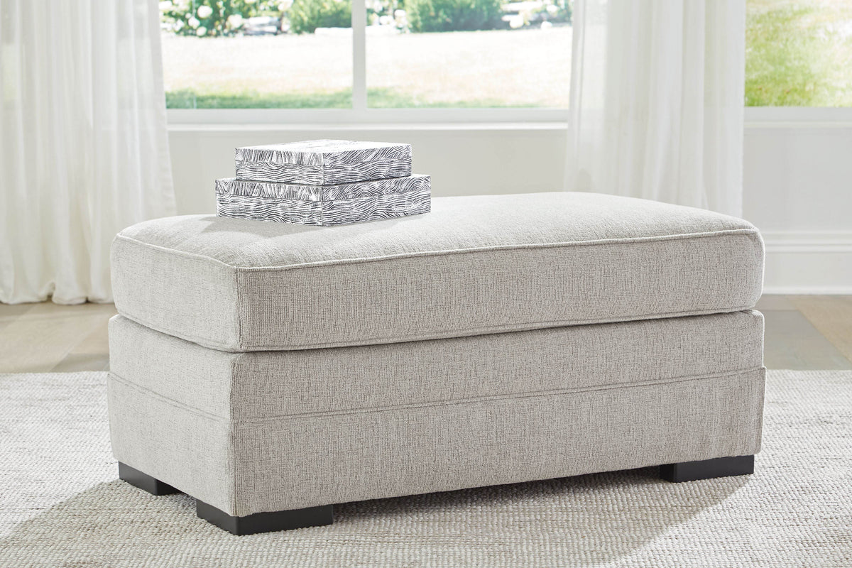 Eastonbridge - Shadow - Ottoman - Forward Furniture