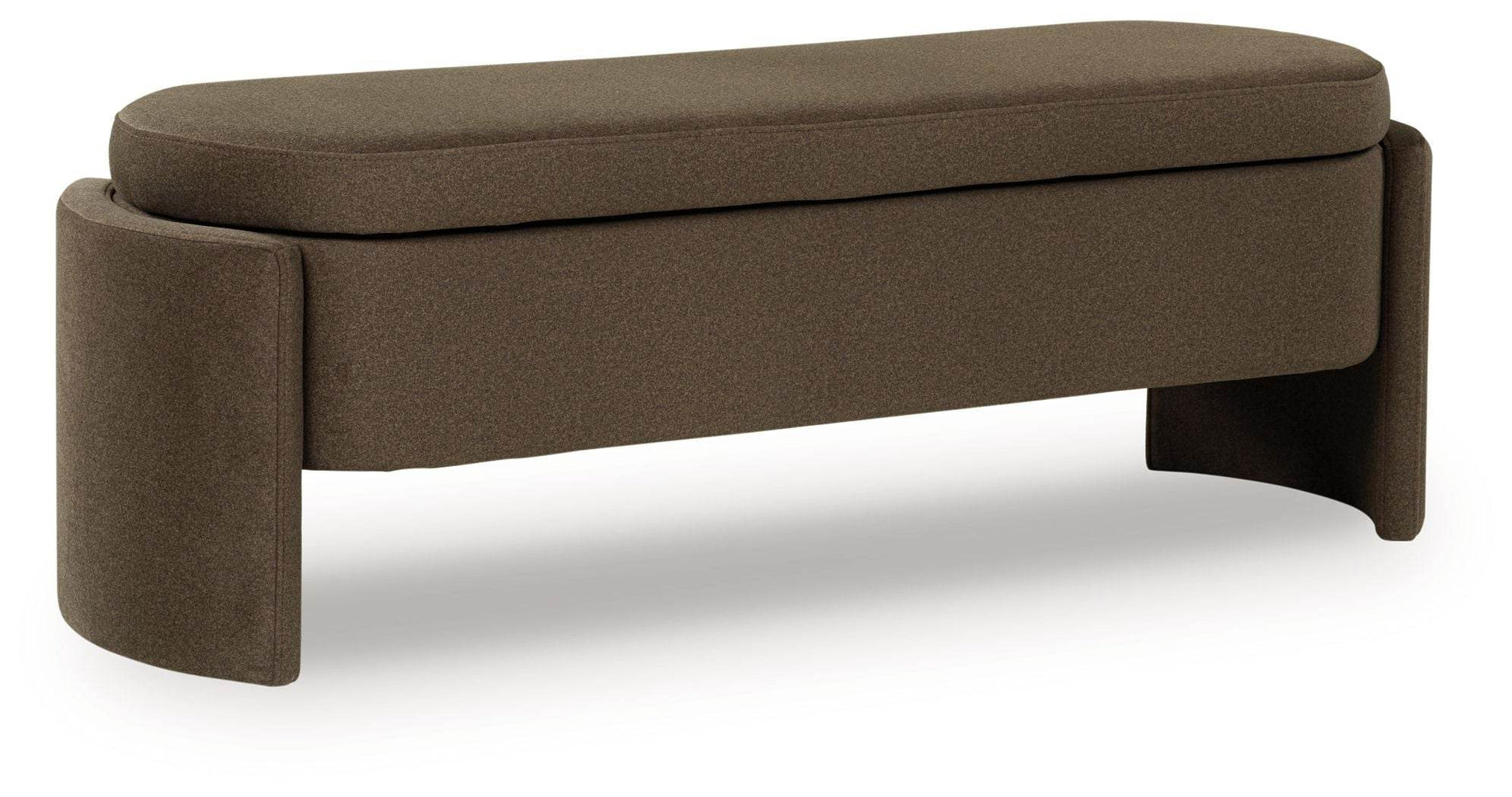 Vavuniya - Brown - Storage Bench - Forward Furniture