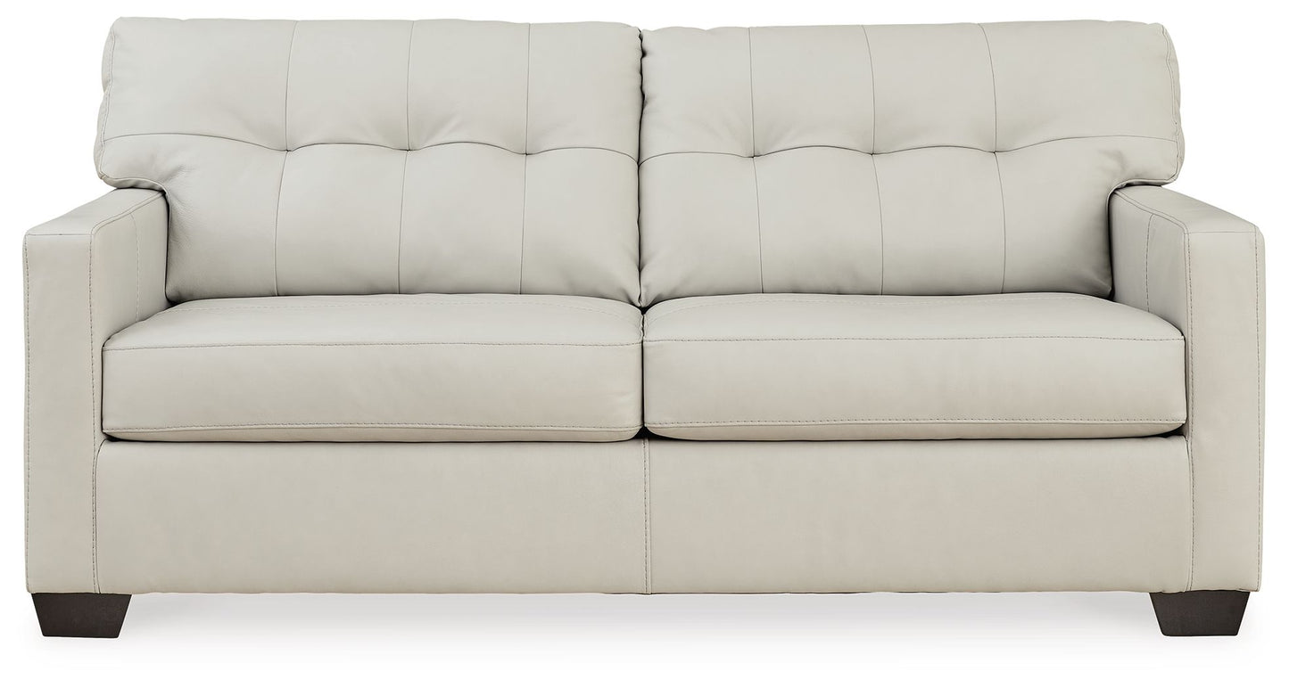 Belziani - Coconut - Sofa - Leather Match