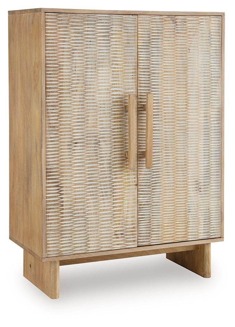 Dallinbury - Natural / White Wash - Accent Cabinet - Forward Furniture