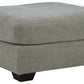 Keener - Ash - Oversized Accent Ottoman