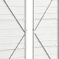 8' x 6' Plastic Garden Storage Shed with Latch Door, Vents, Sloped Roof, Dark Grey