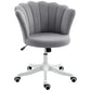 Armless Swivel Office Chair with Tilt - Grey
