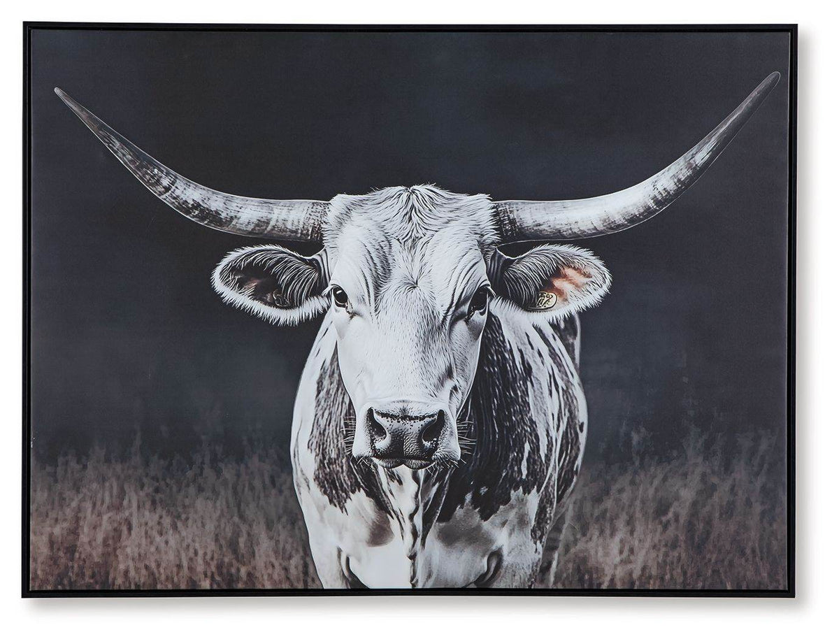 Harlandale - Wall Art - Black / White / Brown