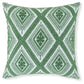 Bellvale - Green / White - Pillow (Set of 4)