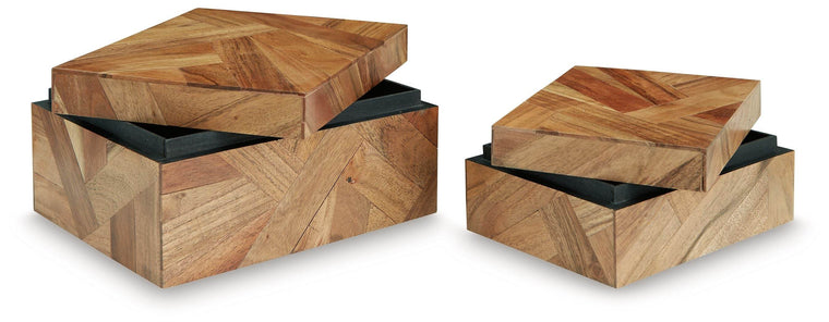 Antford - Brown - Box Set (Set of 2) - Forward Furniture